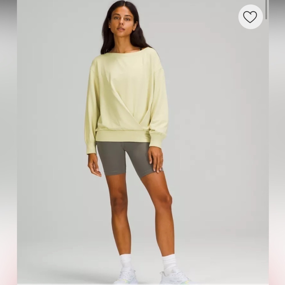 Pleated Modal Fleece Pullover